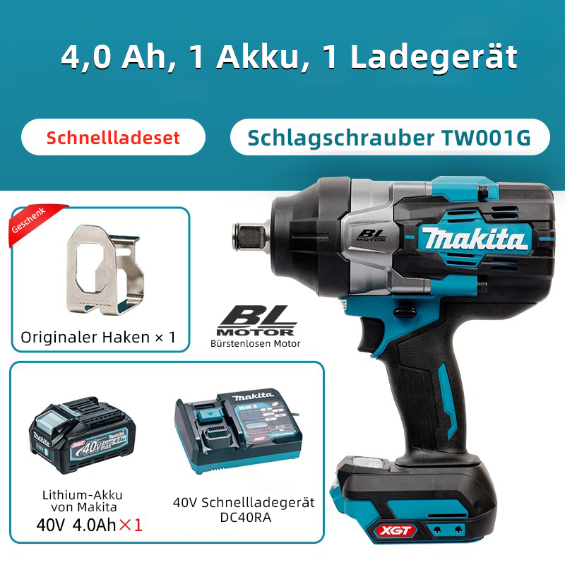 4,0 Ah (Akku*2+Ladegerät*1)