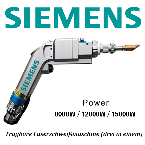 12000 W Multifunktions-Laserschweißpistole (Schweißen von Gold/Silber/Kupfer/Eisen/Aluminium/Edelstahl) Schweißen (drei in eins) + Reinigen + Schneiden (Schnittstärke 0 – 18 mm)